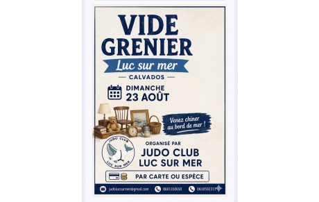 Brocante de luc sur mer